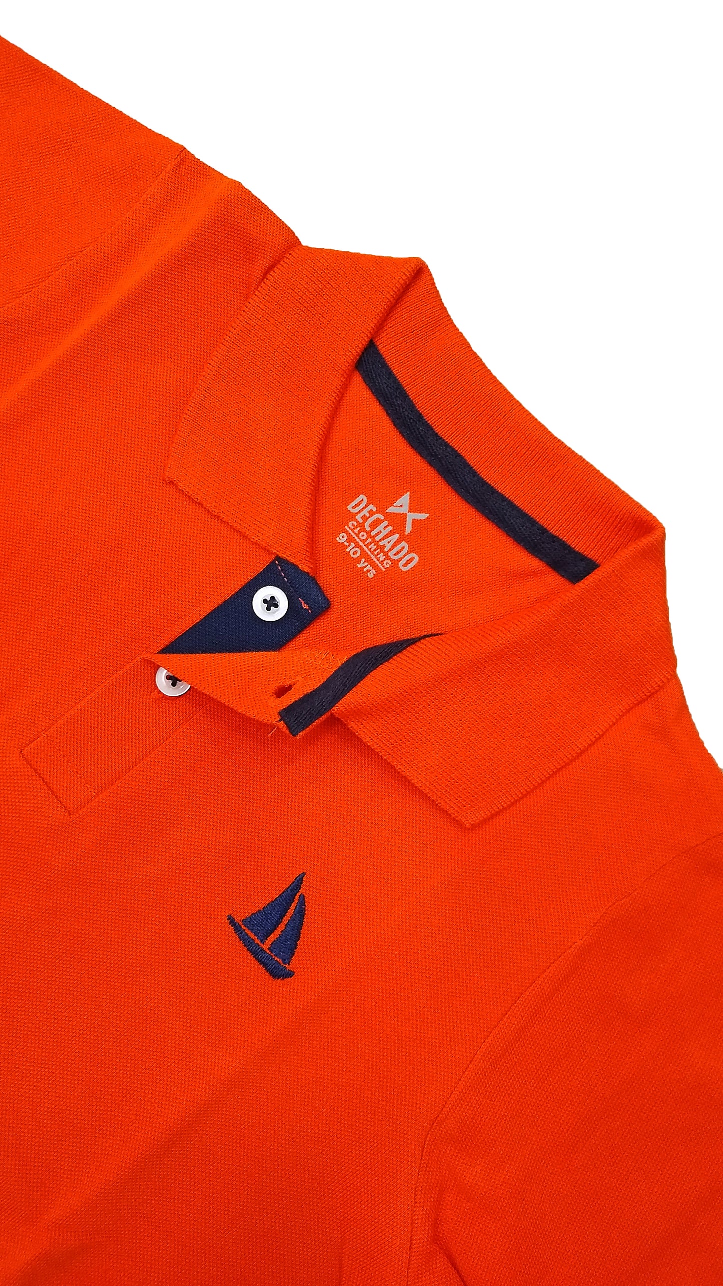 Dechado Boys Solid Pure Cotton T Shirt