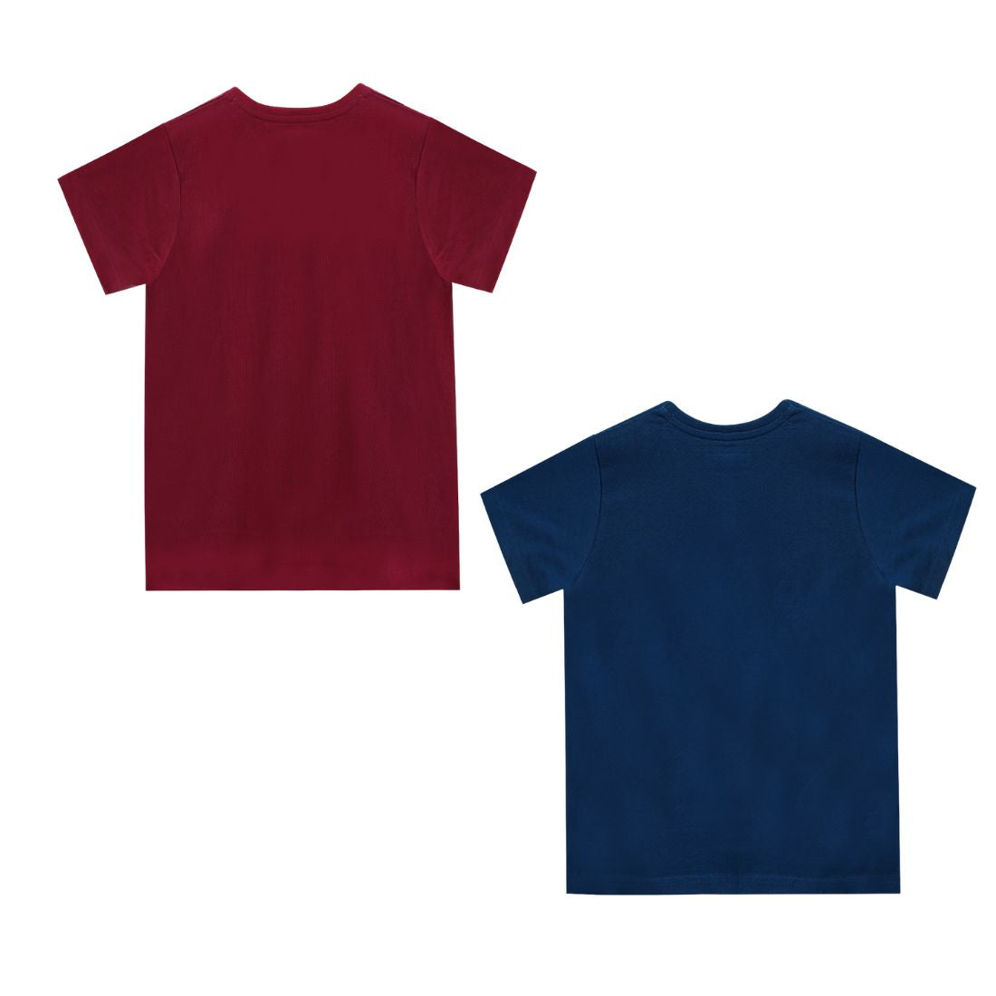 Dechado Boys Solid Pure Cotton Regular T Shirt