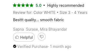 Customer Review