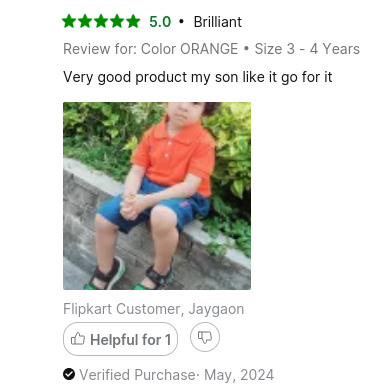 Customer Review