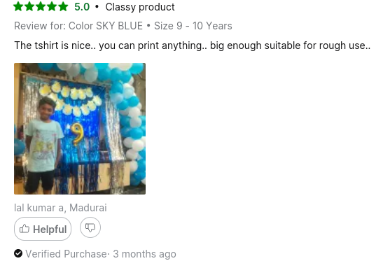 Customer Review