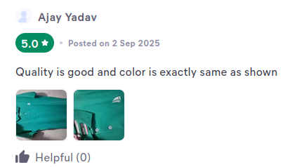 Customer Review