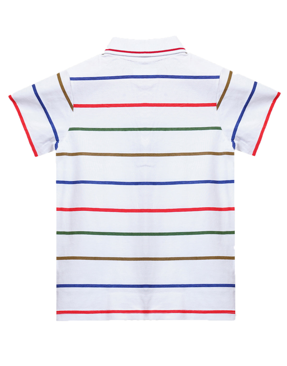 Dechado - 100% Cotton Boys Striped Polo T Shirt