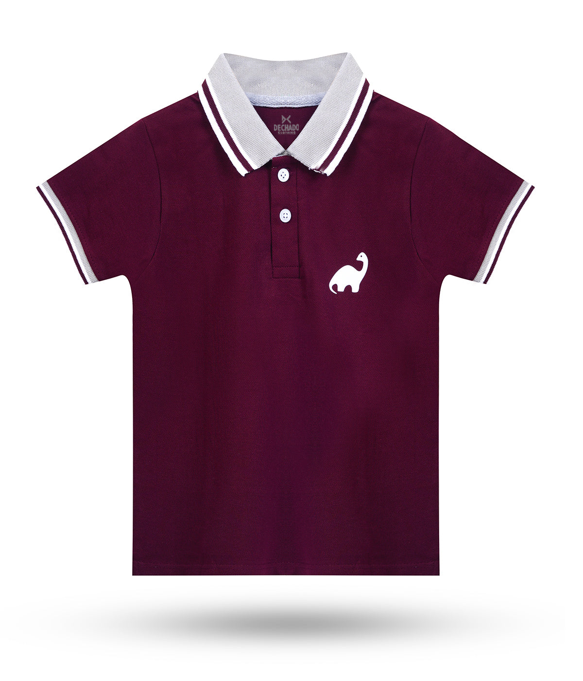 Dechado Boys Solid Pure Cotton T Shirt