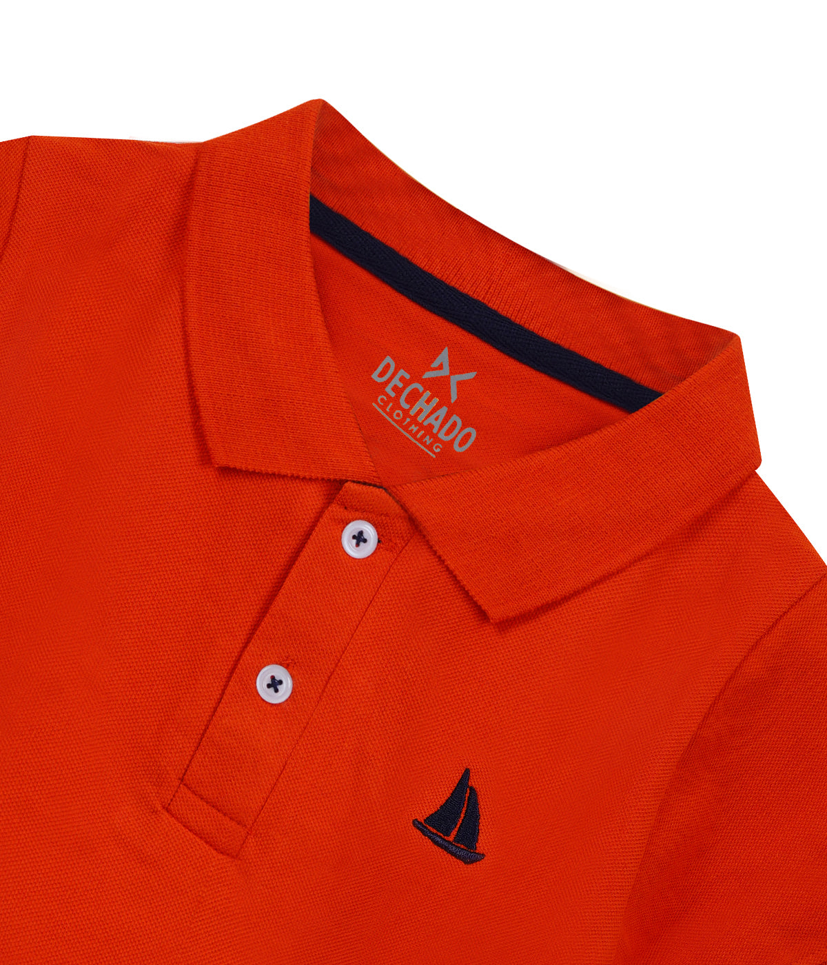 Dechado Boys Solid Pure Cotton T Shirt