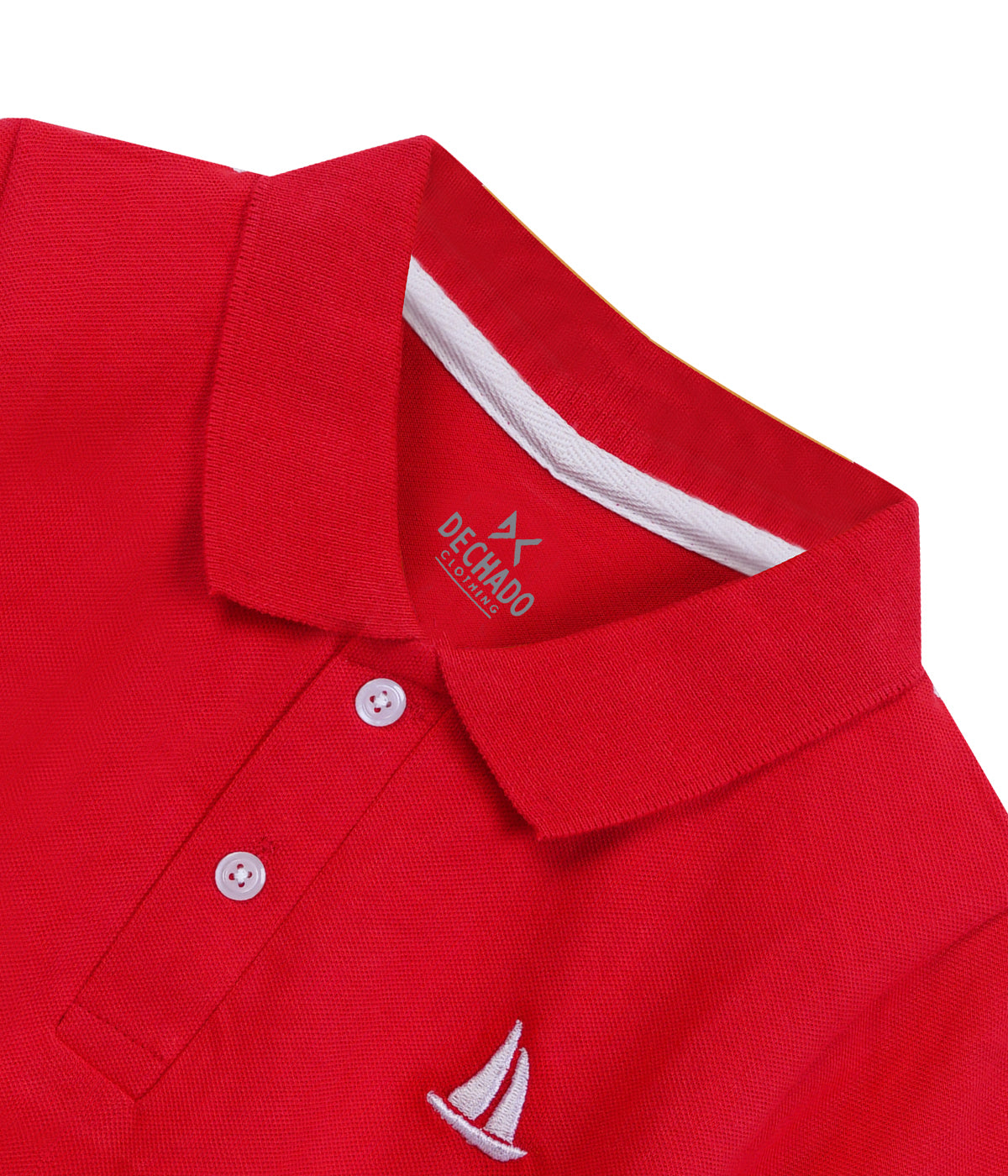 Dechado Boys Solid Pure Cotton T Shirt