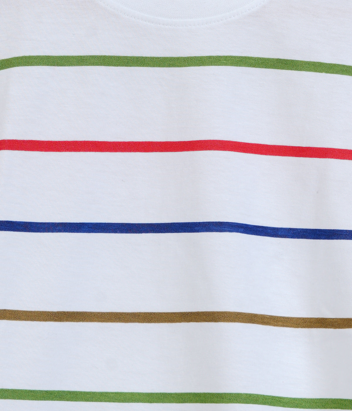 Dechado Boys Striped Pure Cotton T Shirt