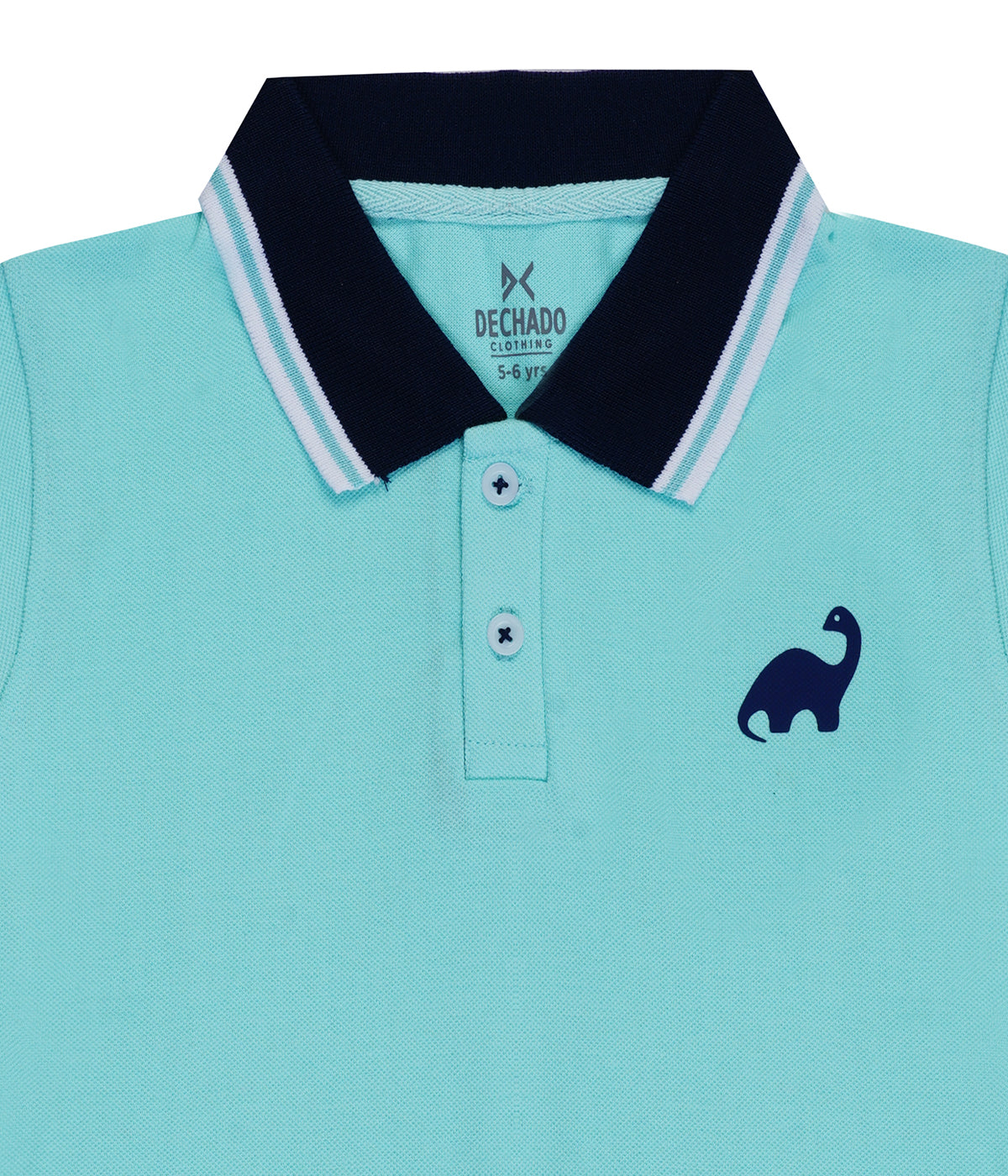 Dechado Boys Solid Pure Cotton T Shirt