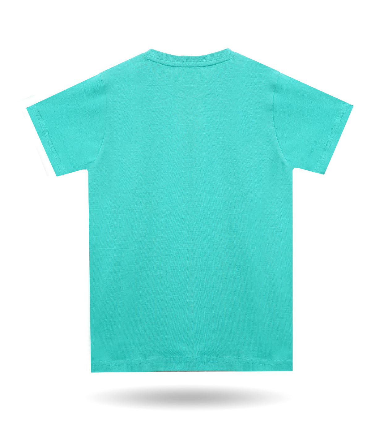 Boys Solid Pure Cotton Regular T Shirt  (Green, Pack of 1)
