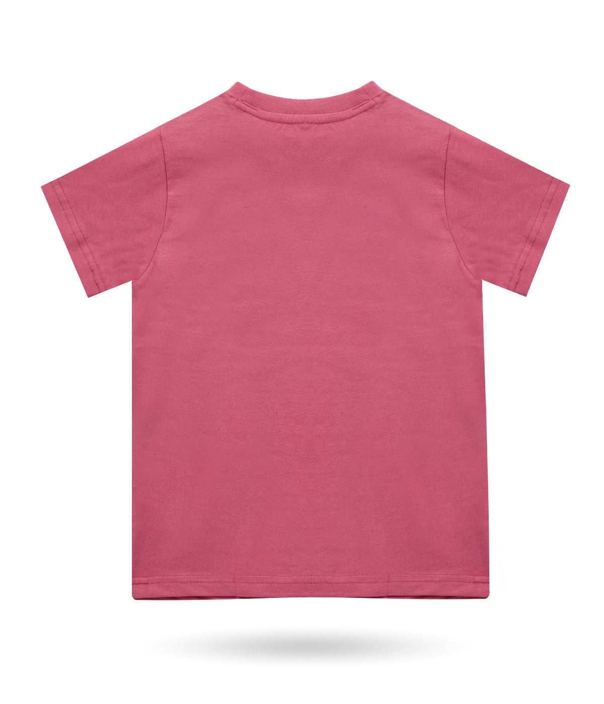 Boys Solid Pure Cotton Regular T Shirt  (Pink, Pack of 1)