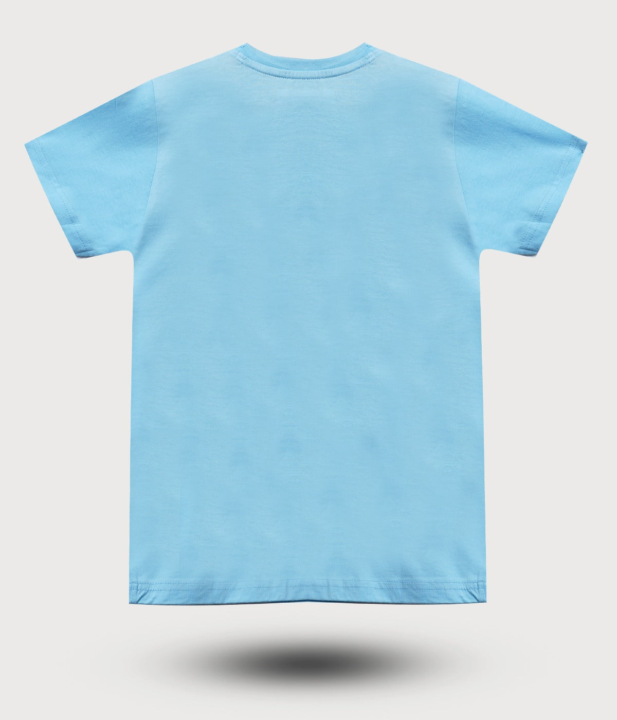 Dechado Boys Sky Blue Tokyo Printed Cotton T-Shirt | Round Neck | Half Sleeve | Casual Wear (2–16 Years)