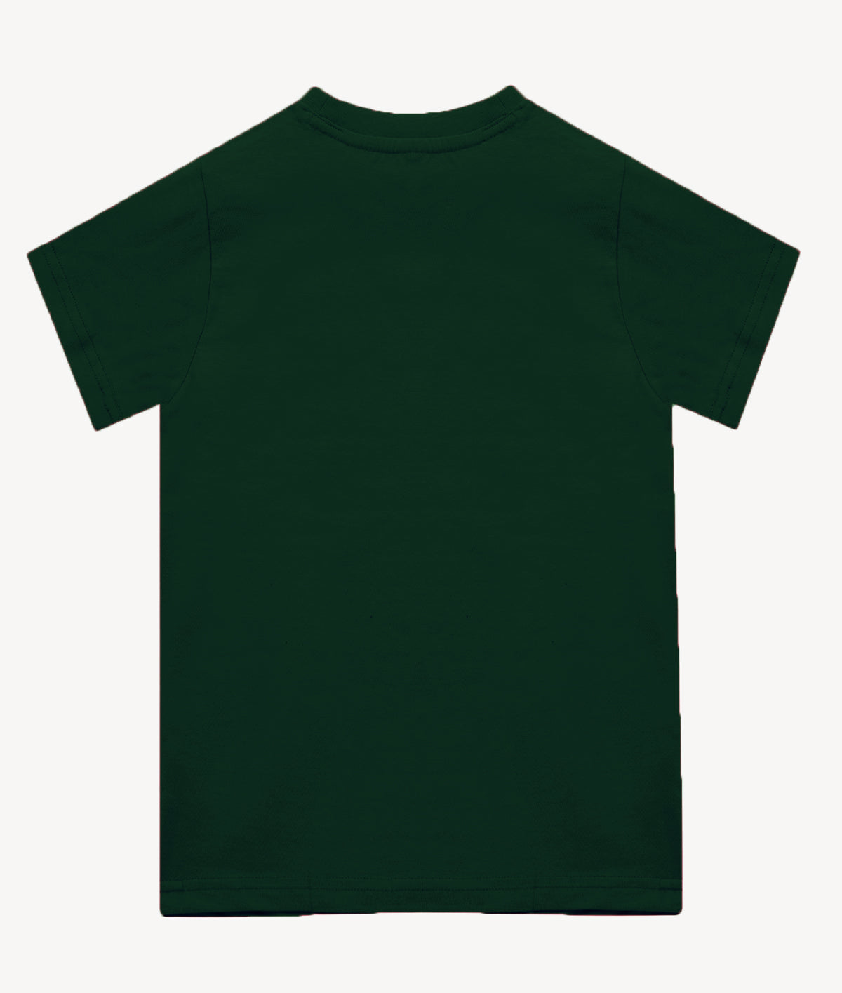 DECHADO Kids Bottle Green Cotton Flag Print T-Shirt for Independence Day & Republic Day | Ages 2-16