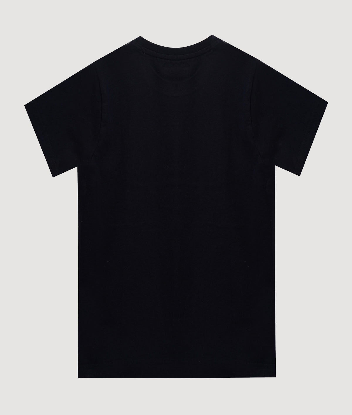 Dechado - Black 100% Cotton T-Shirt with Cool Fox Graphic Print