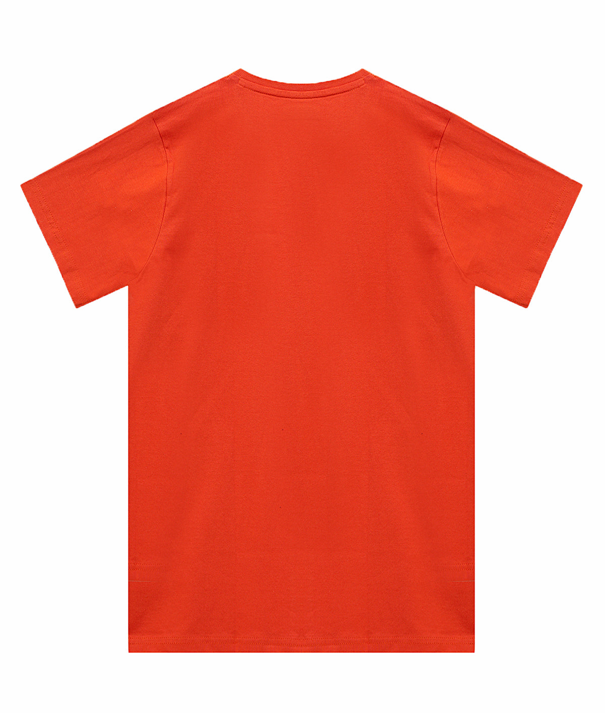 DECHADO Kids 100% Cotton Orange Round Neck India Flag Printed T-Shirt | Independence Day & Republic Day